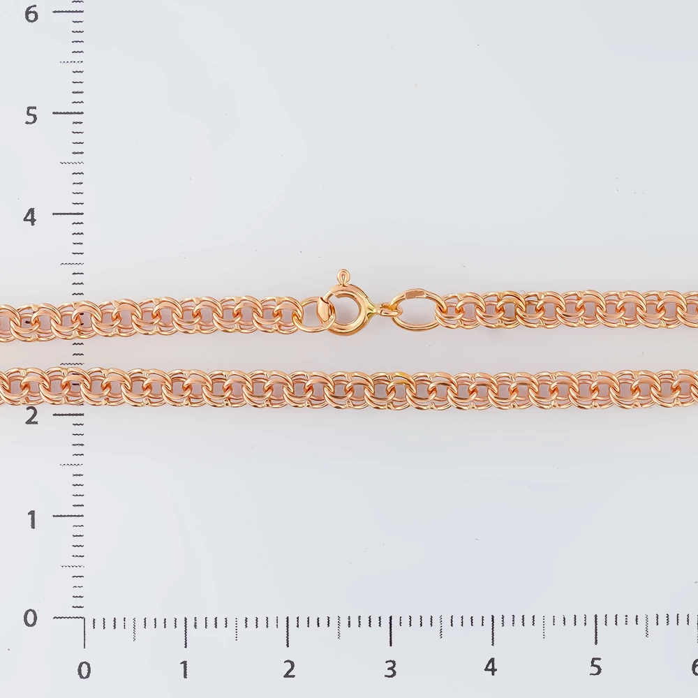 Браслет из красного золота 585 пробы