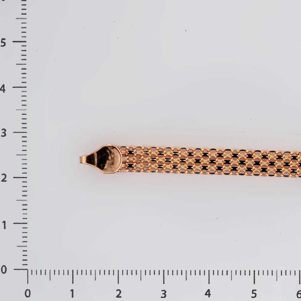 Браслет из красного золота 585 пробы