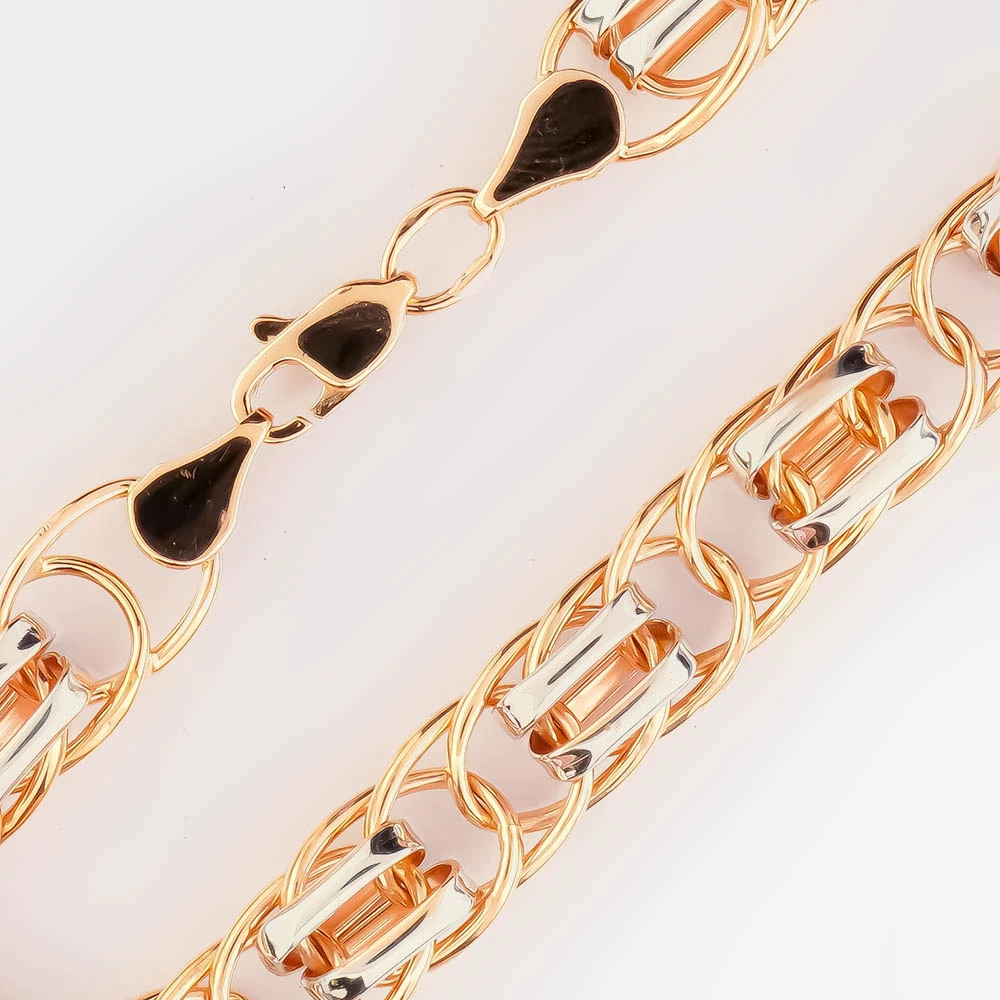 Браслет из красного золота 585 пробы