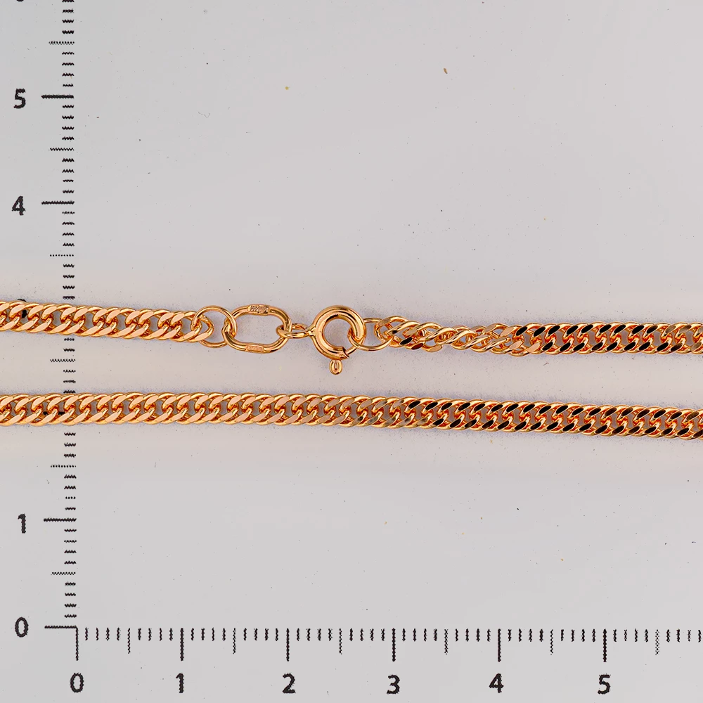 Браслет из красного золота 585 пробы