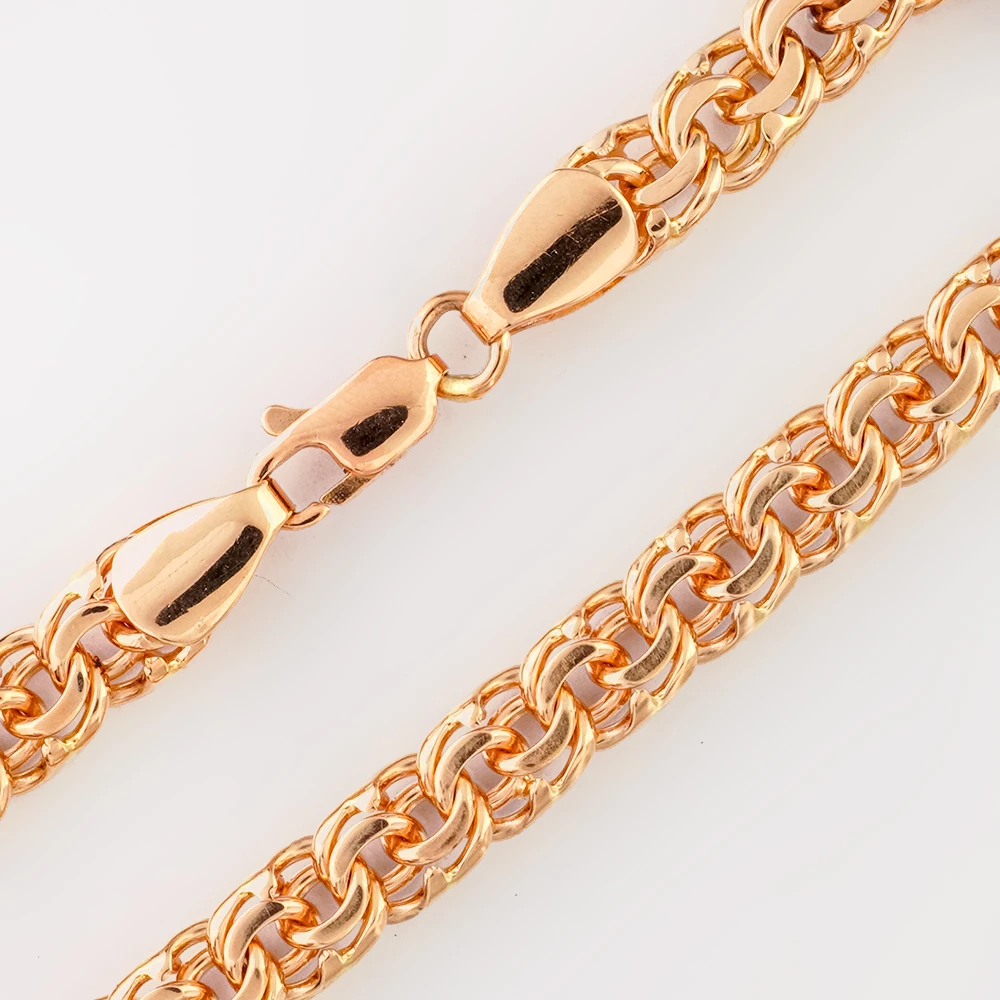 Браслет из красного золота 585 пробы