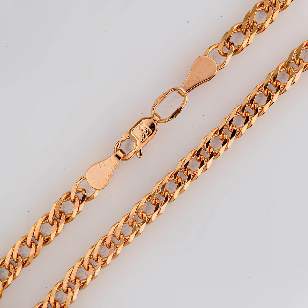 Браслет из красного золота 585 пробы