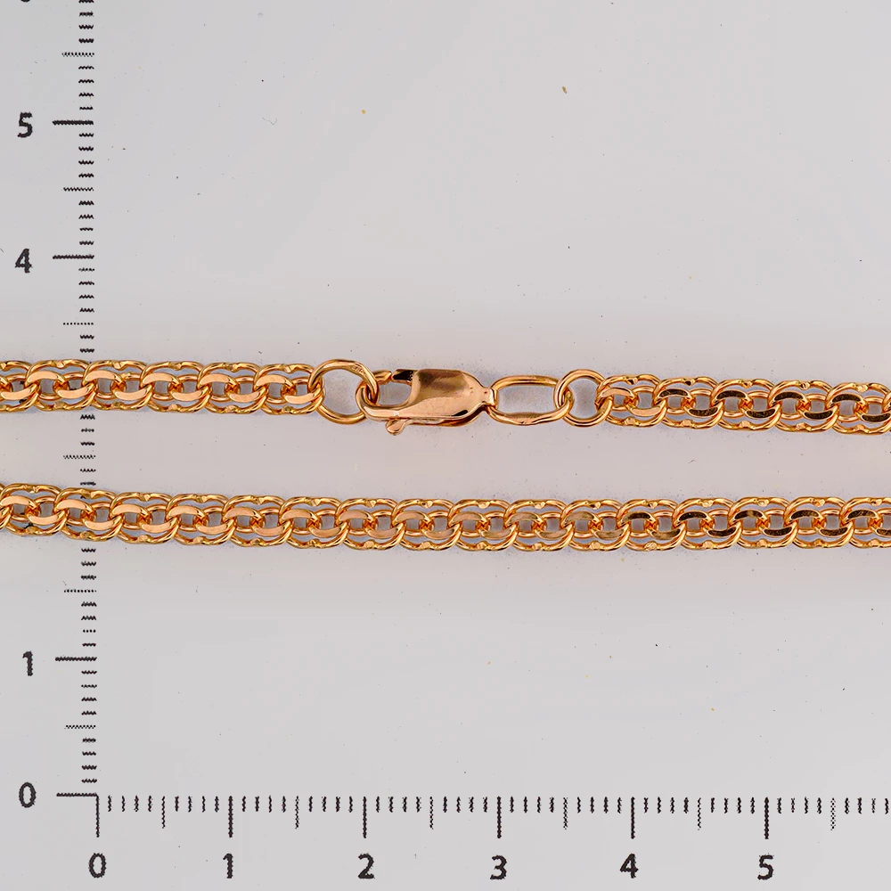 Браслет из красного золота 585 пробы