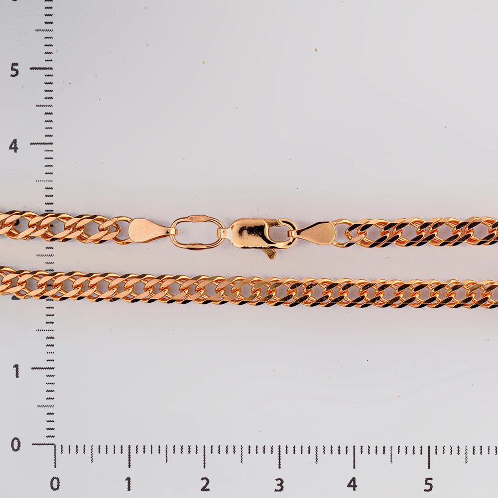 Браслет из красного золота 585 пробы