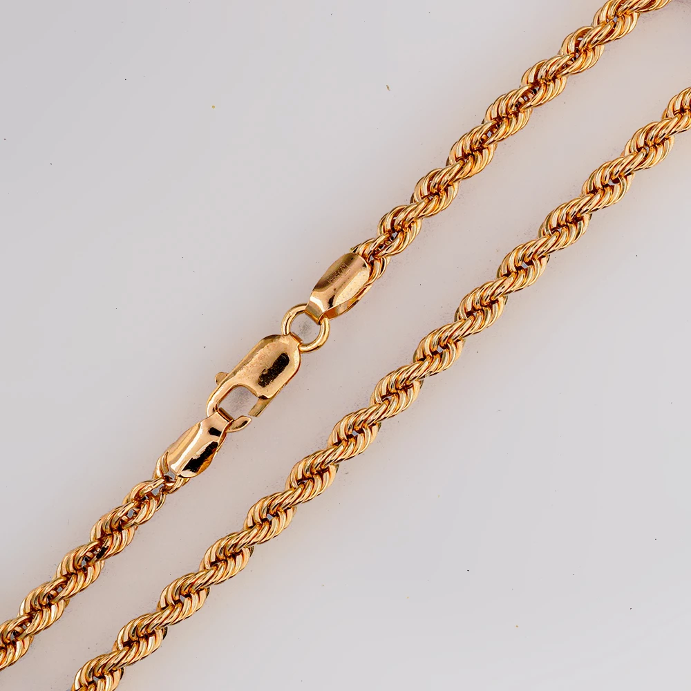 Браслет из красного золота 585 пробы