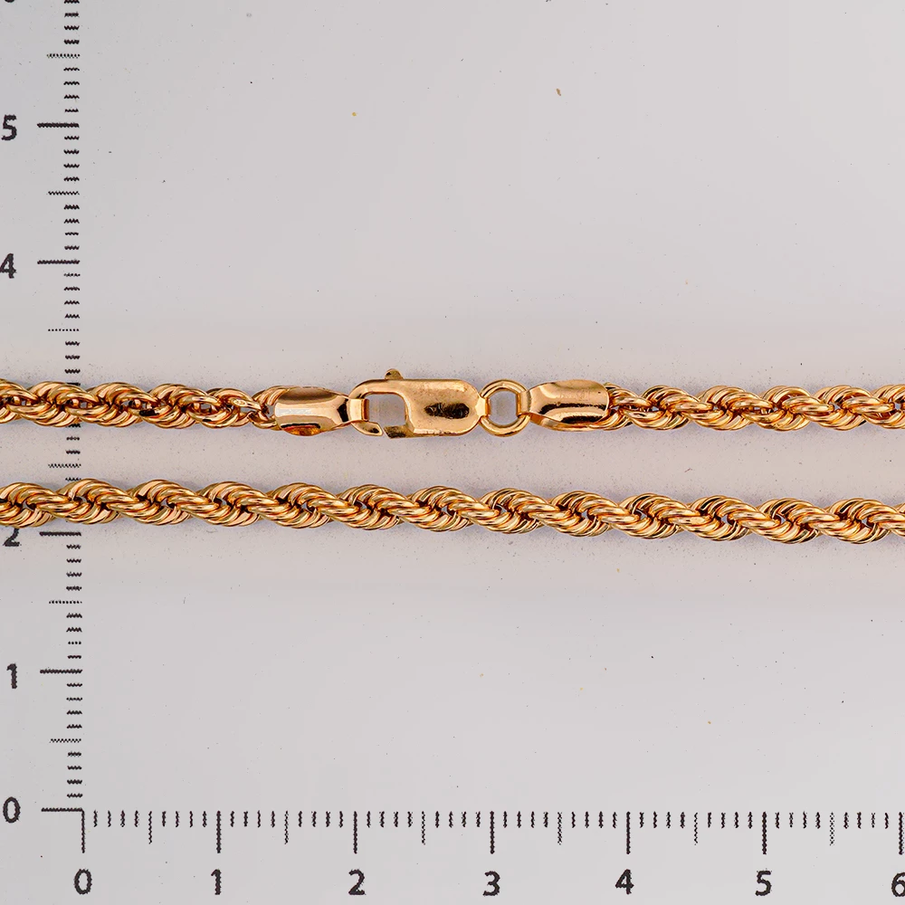 Браслет из красного золота 585 пробы