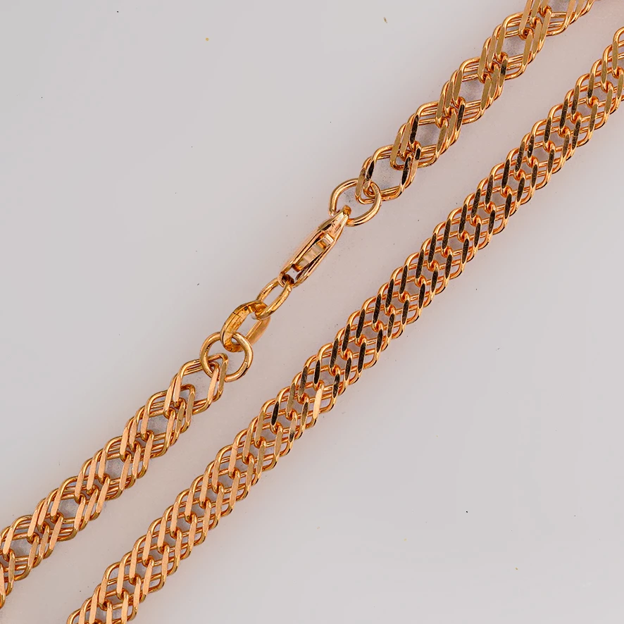 Браслет из красного золота 585 пробы