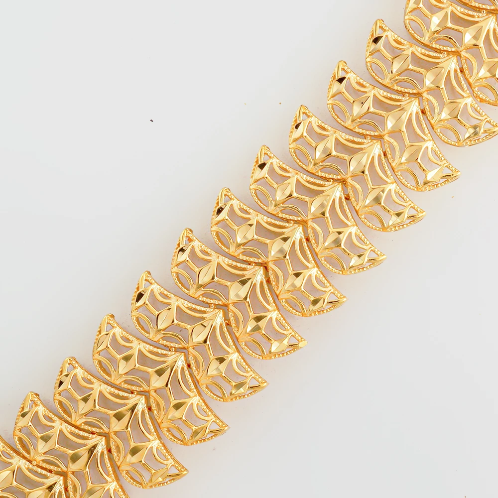 Браслет из желтого золота 585 пробы