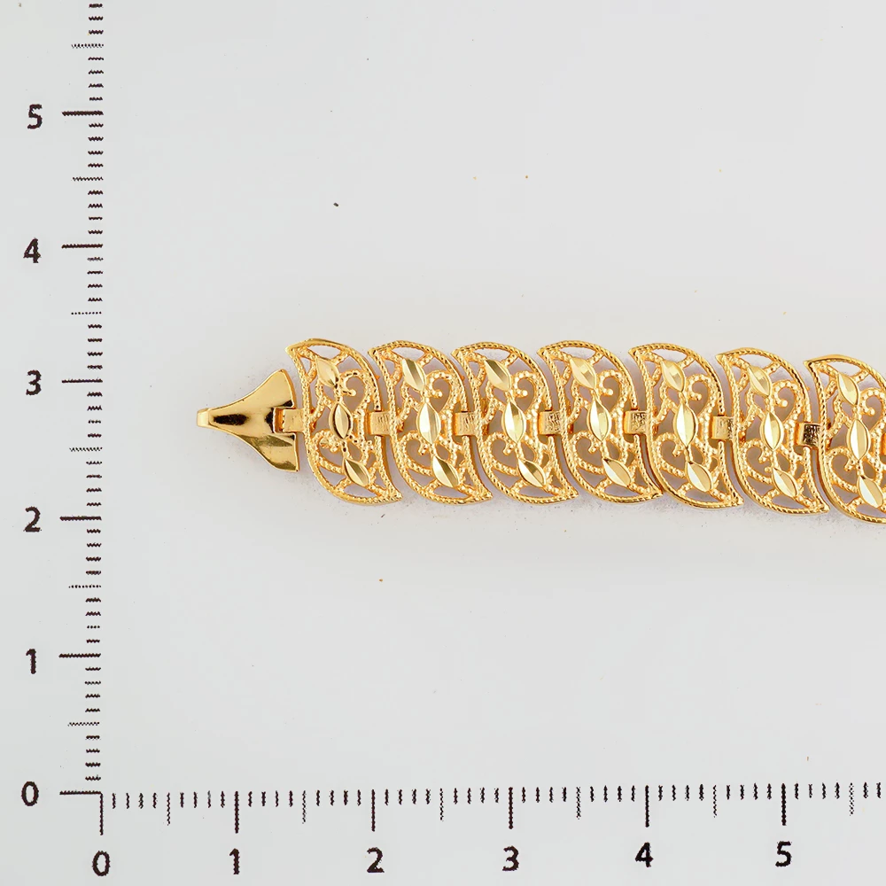 Браслет из желтого золота 585 пробы