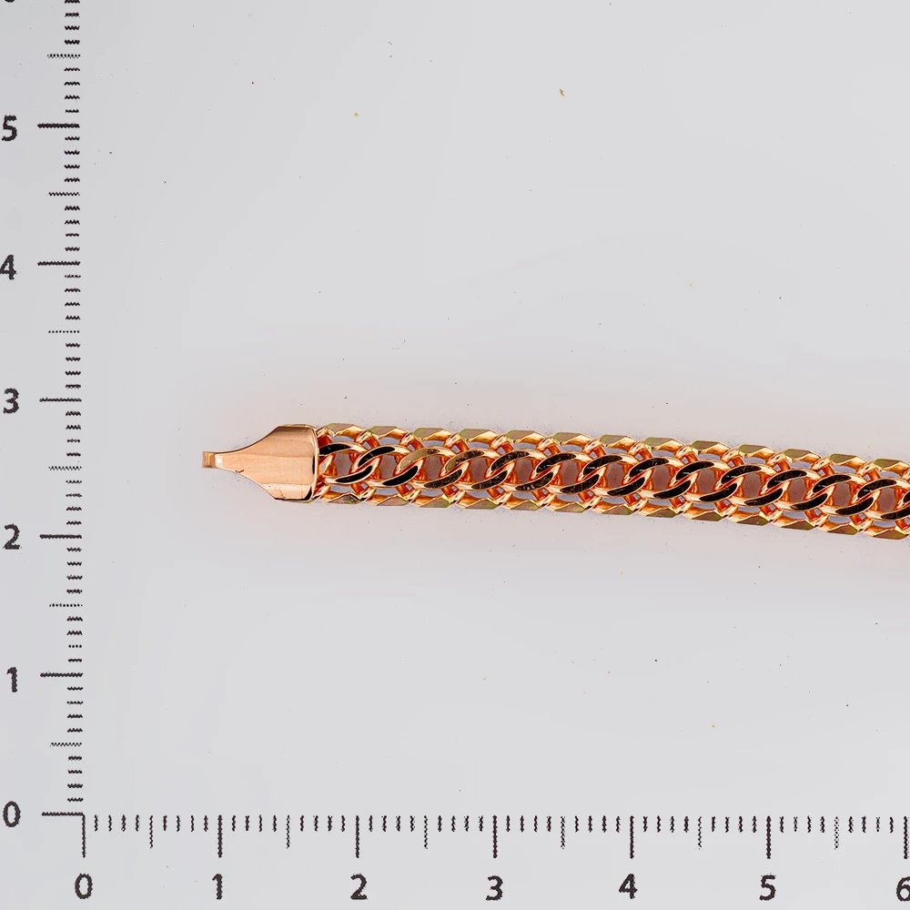 Браслет из красного золота 585 пробы