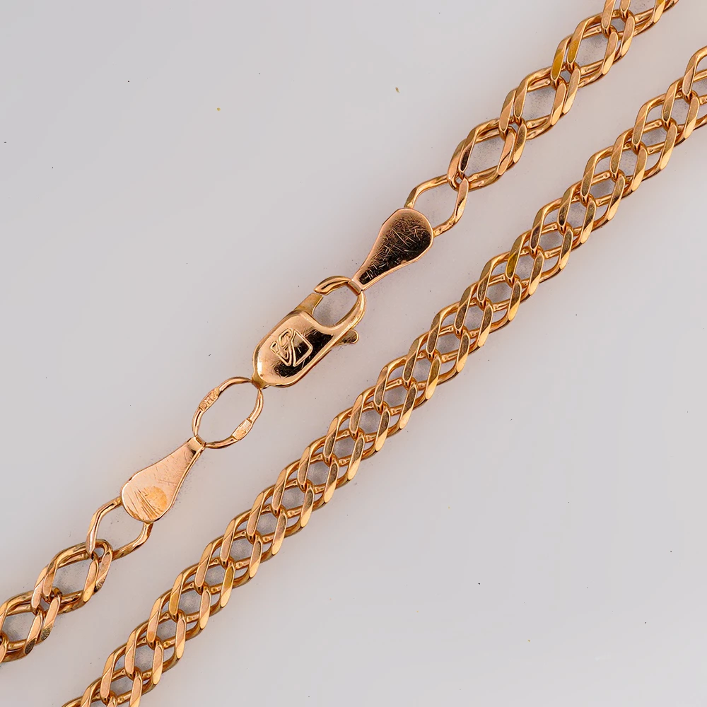 Браслет из красного золота 585 пробы