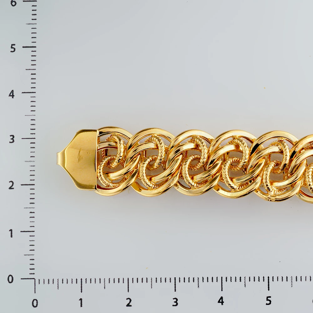 Браслет из желтого золота 585 пробы