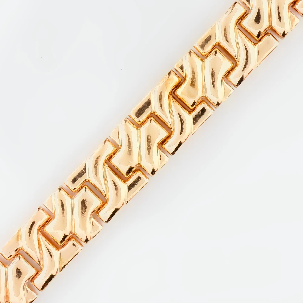 Браслет из красного золота 585 пробы