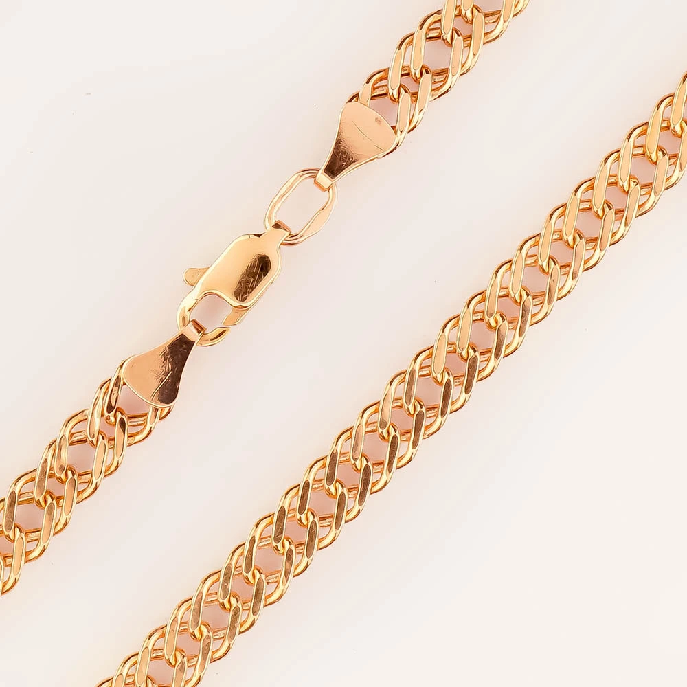 Браслет из красного золота 585 пробы