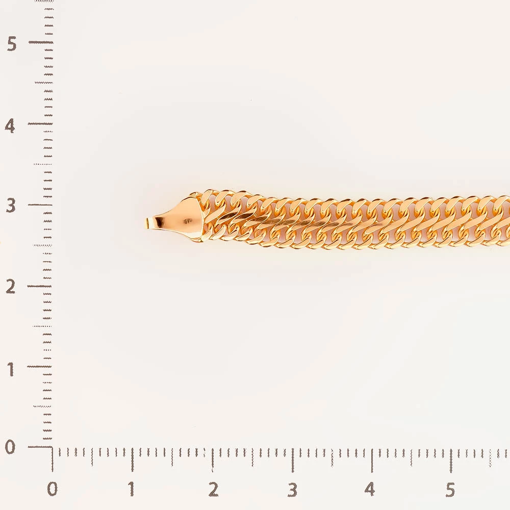 Браслет из красного золота 585 пробы