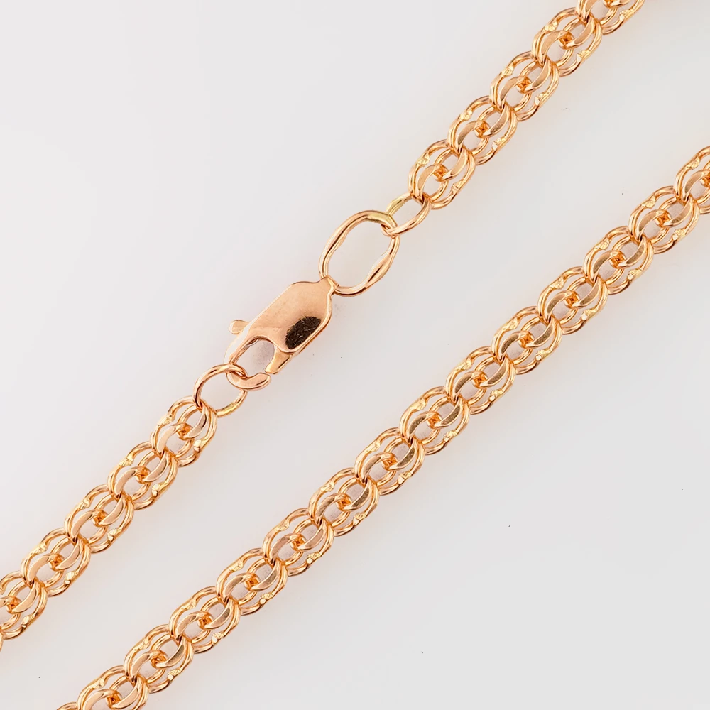 Браслет из красного золота 585 пробы