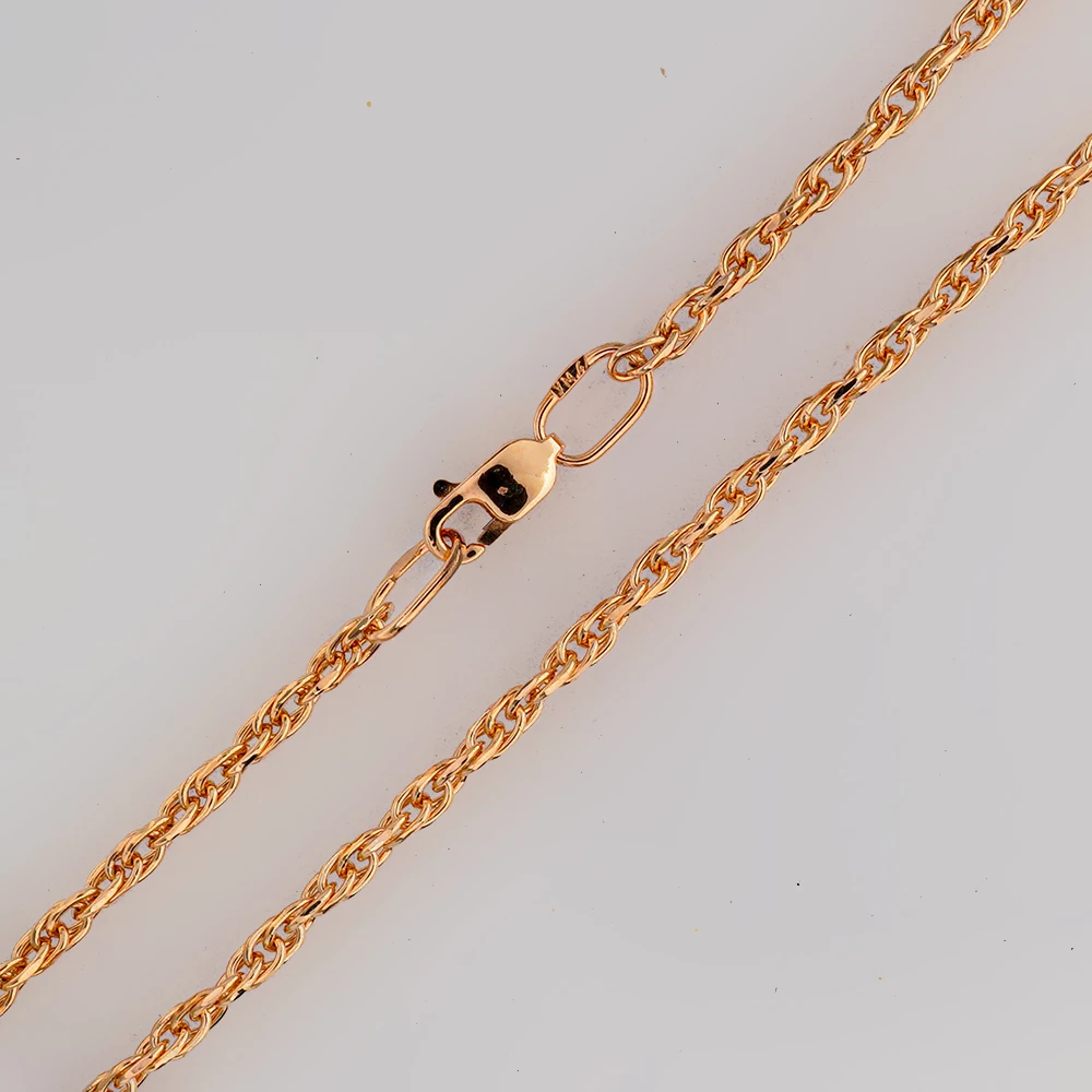 Браслет из красного золота 585 пробы