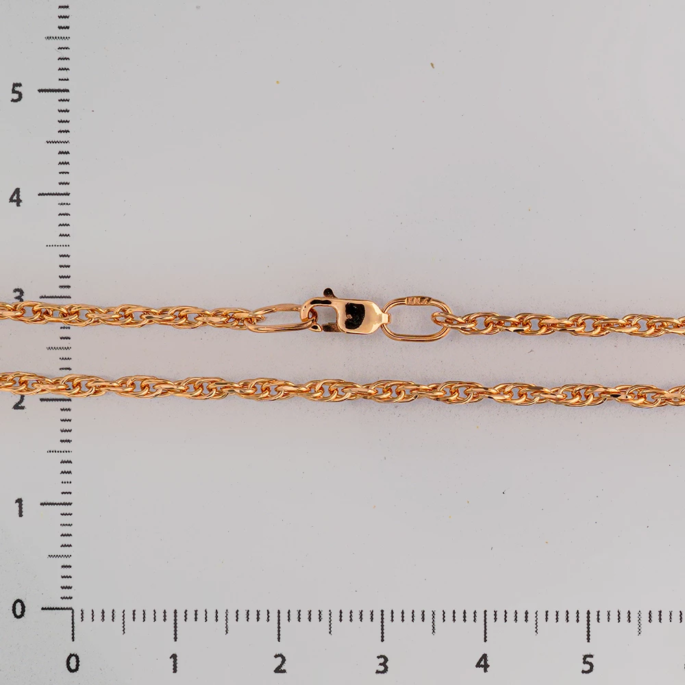 Браслет из красного золота 585 пробы