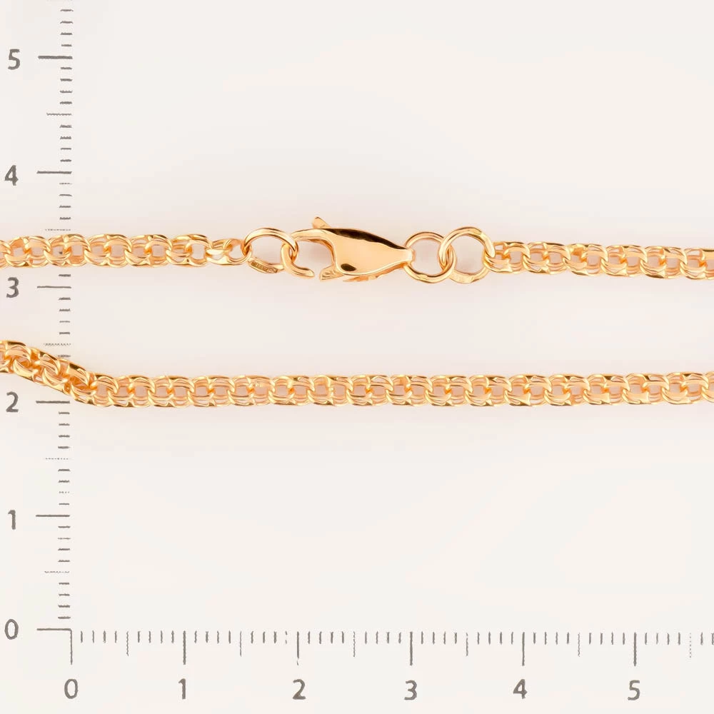 Браслет из красного золота 585 пробы