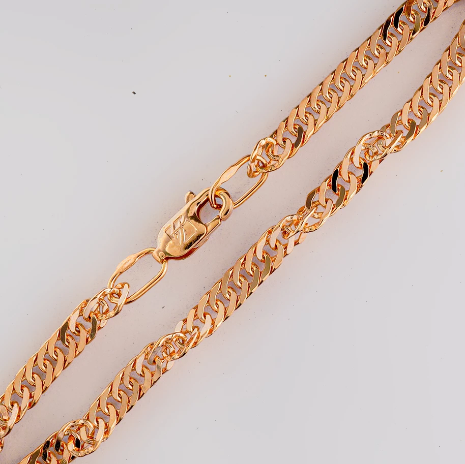 Браслет из красного золота 585 пробы