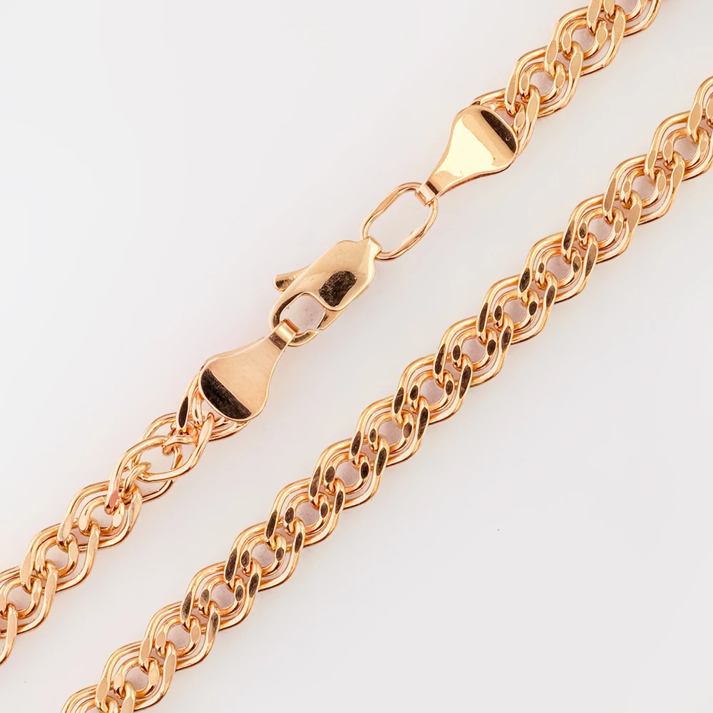 Браслет из красного золота 585 пробы