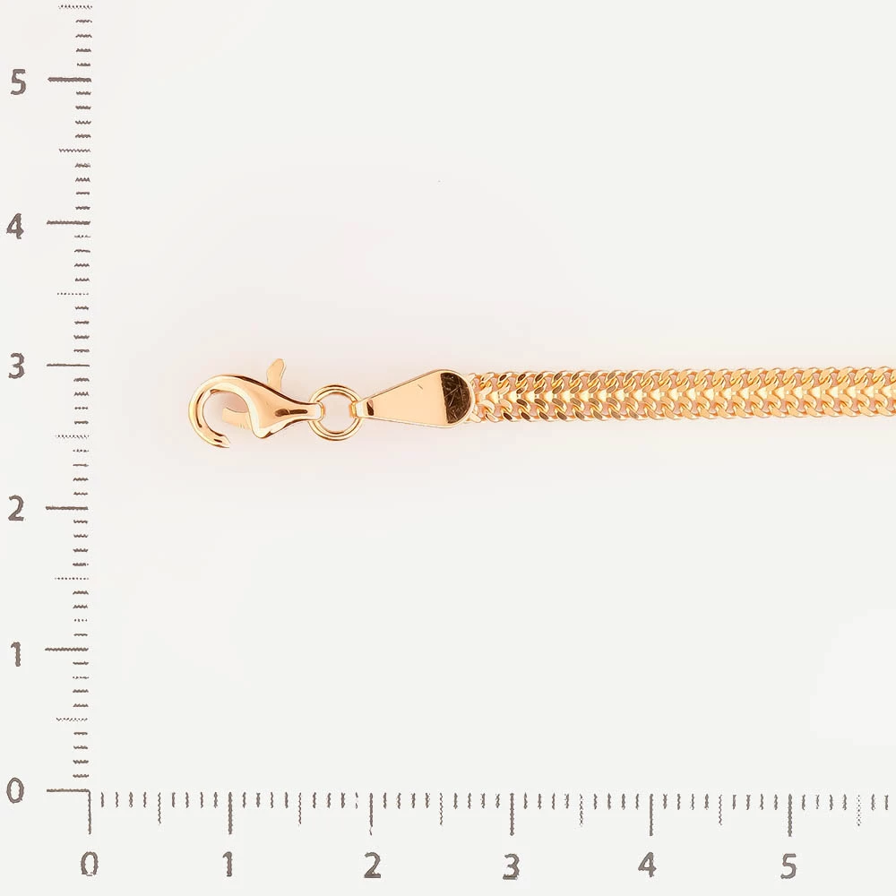 Браслет из красного золота 585 пробы