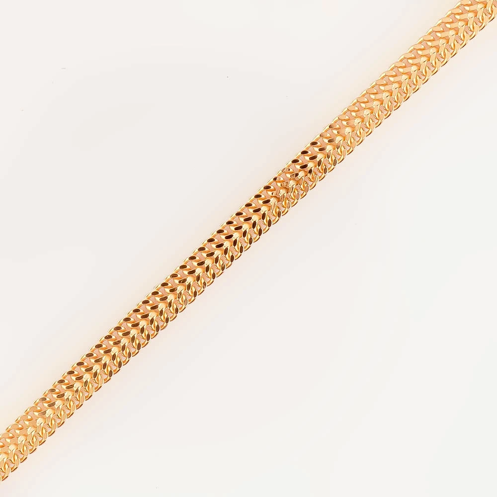 Браслет из красного золота 585 пробы