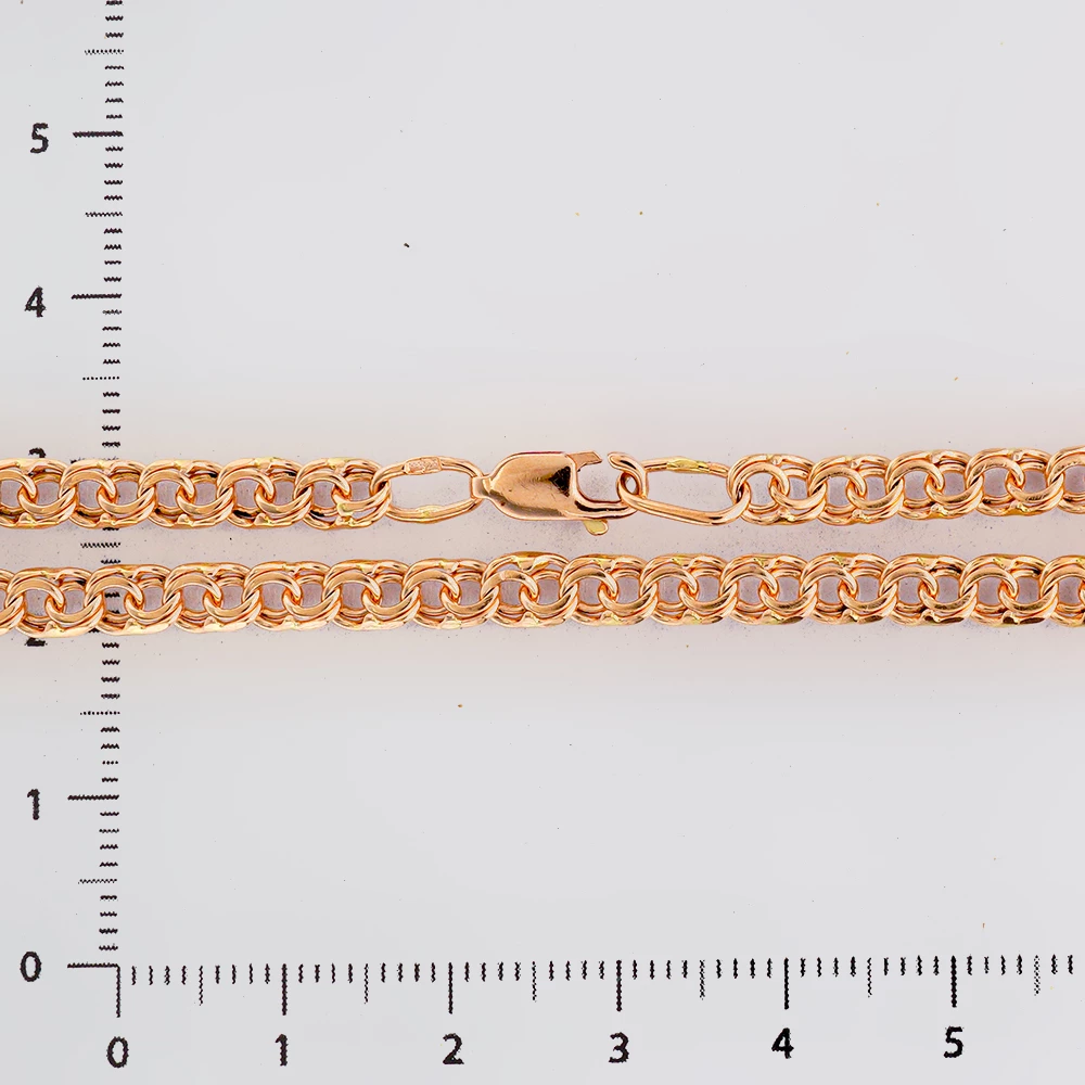 Браслет из красного золота 585 пробы