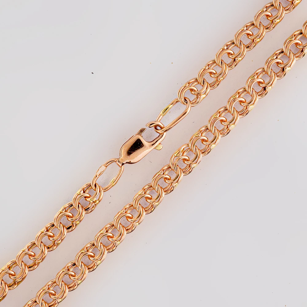 Браслет из красного золота 585 пробы