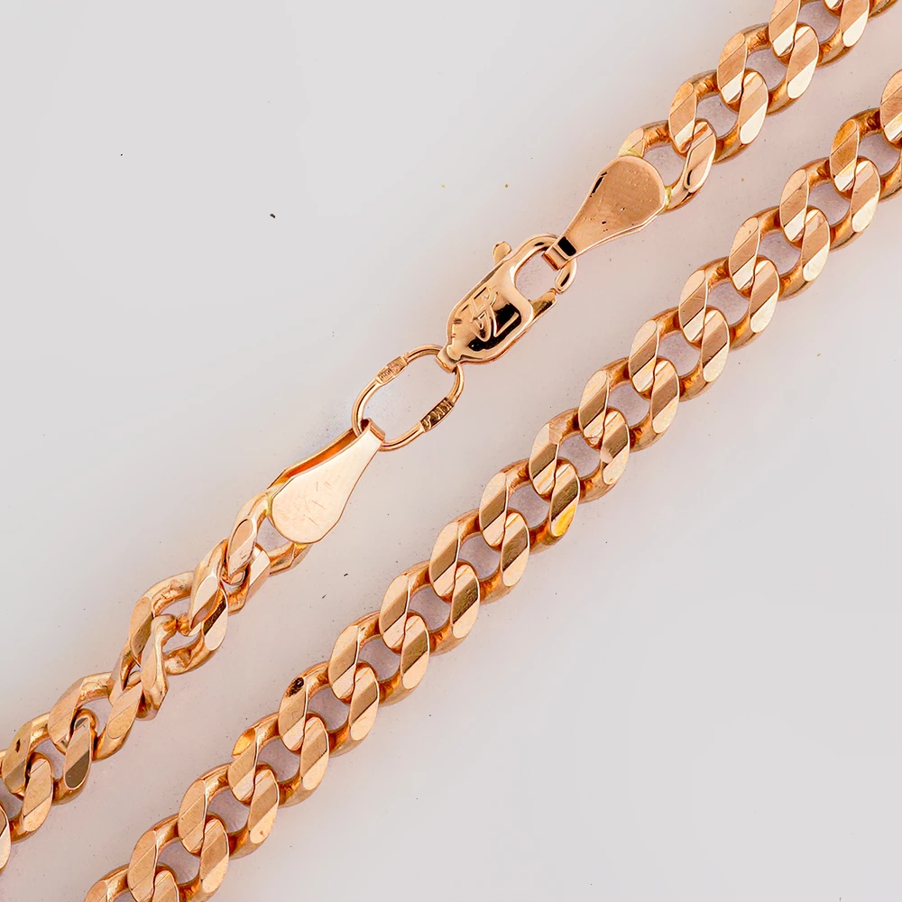 Браслет из красного золота 585 пробы