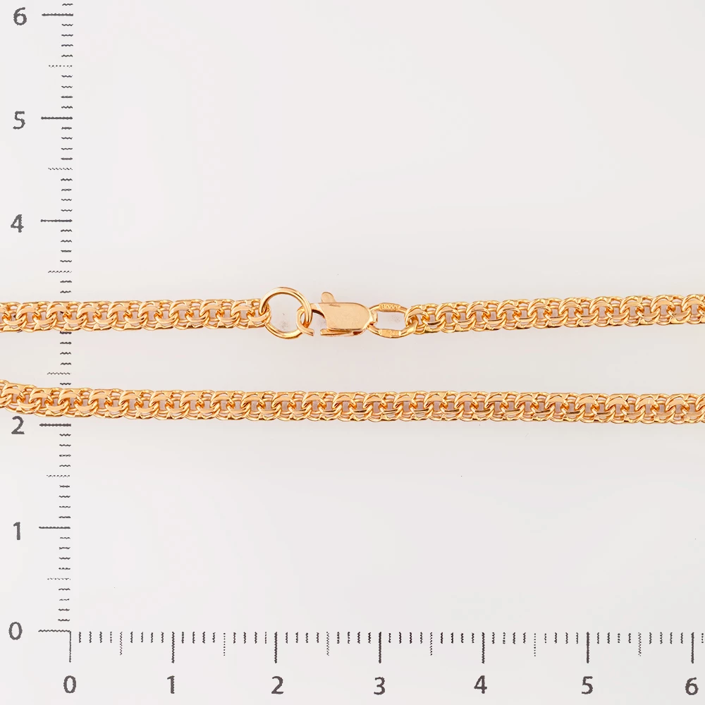 Браслет из красного золота 585 пробы