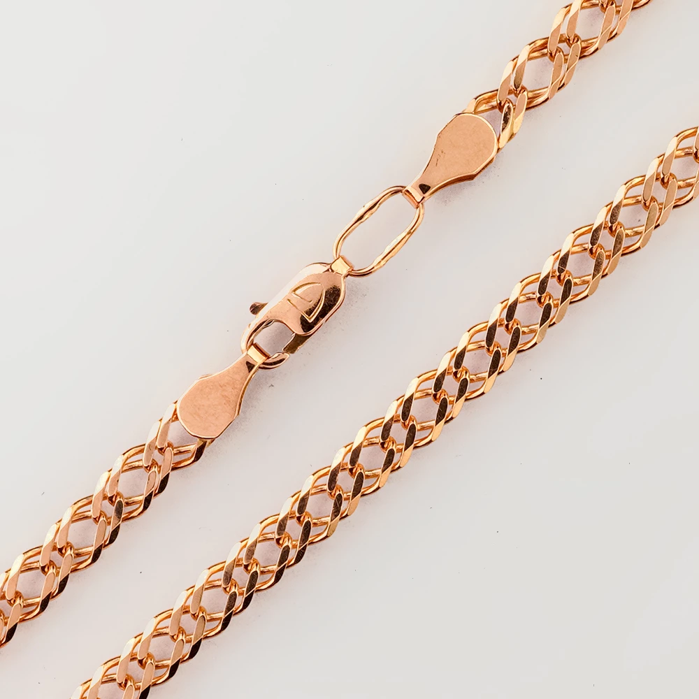 Браслет из красного золота 375 пробы