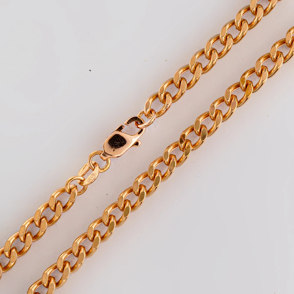 Браслет из красного золота 585 пробы