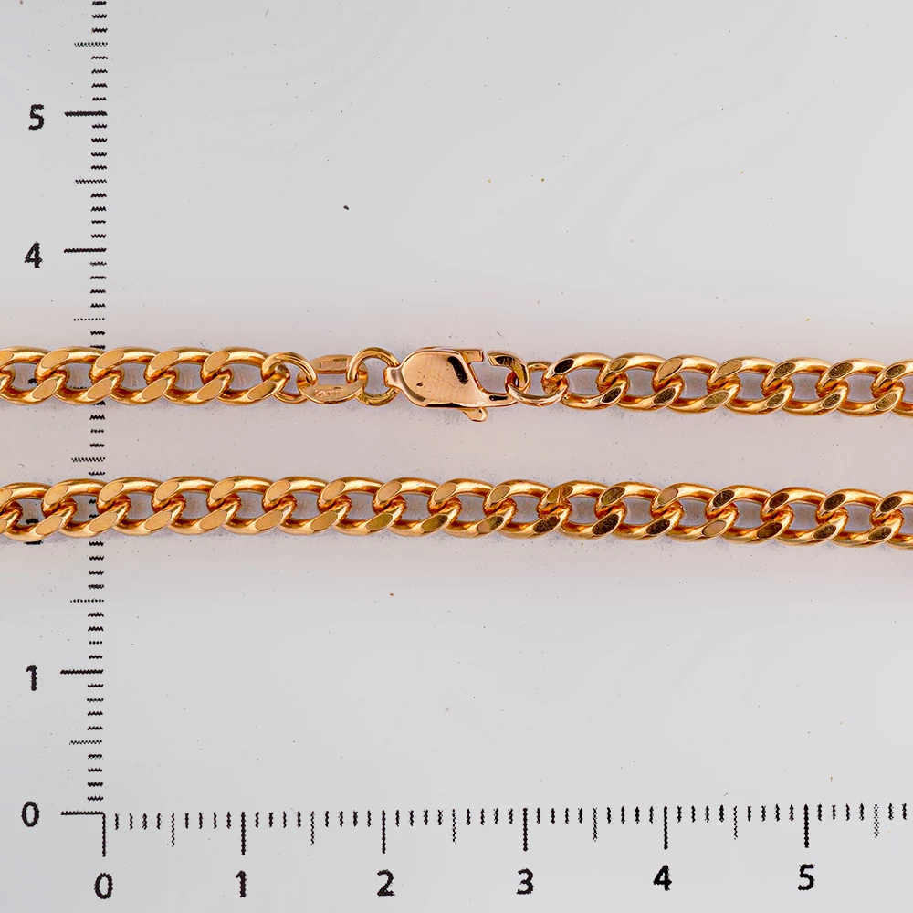 Браслет из красного золота 585 пробы