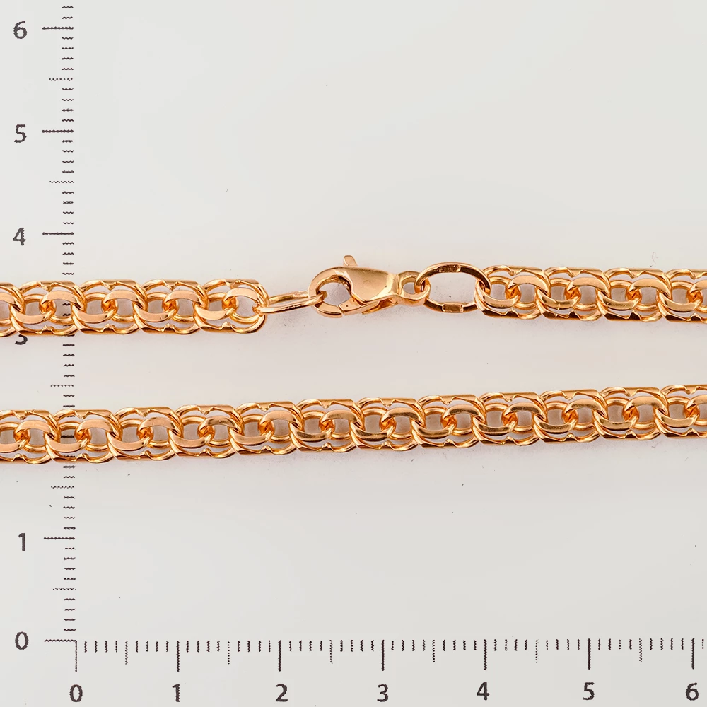 Браслет из красного золота 585 пробы