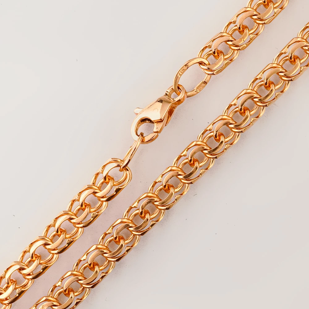 Браслет из красного золота 585 пробы