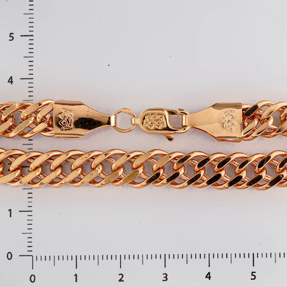 Браслет из красного золота 585 пробы