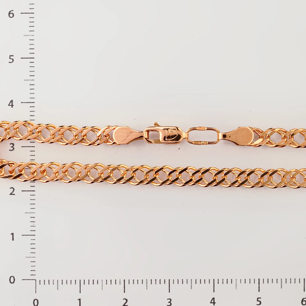 Браслет из красного золота 585 пробы