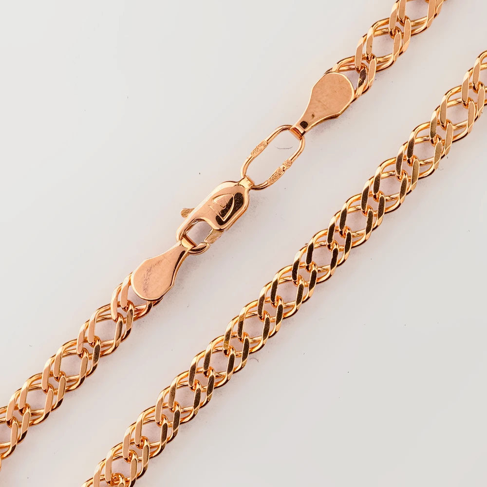 Браслет из красного золота 585 пробы