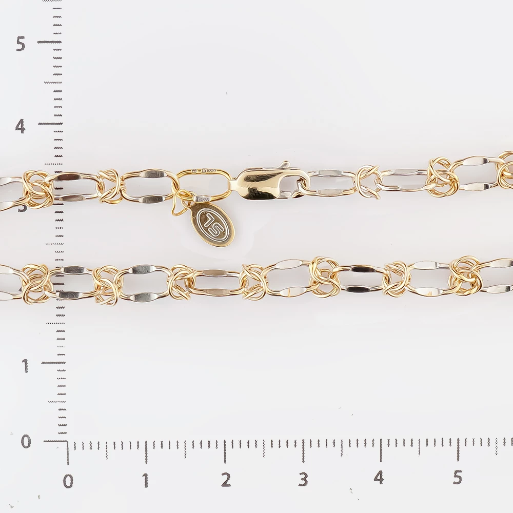 Браслет из белого золота 585 пробы