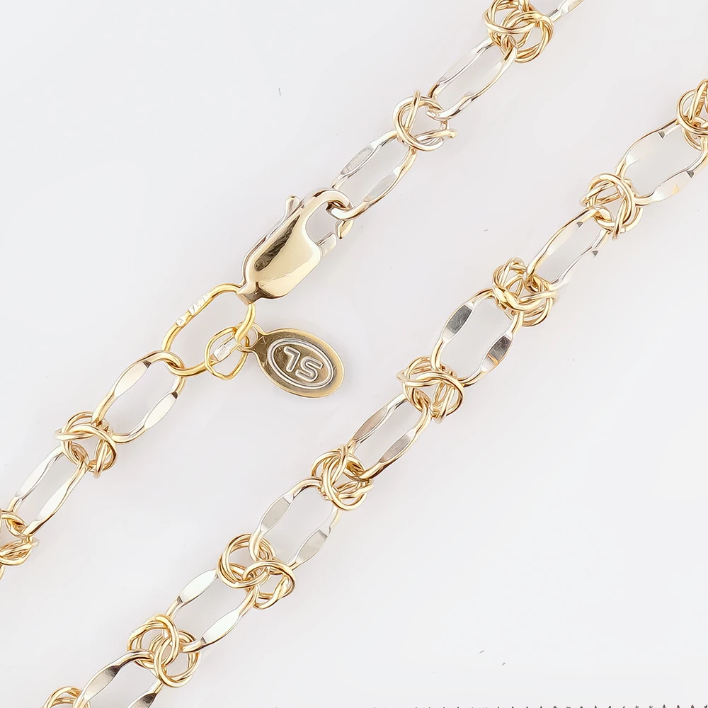 Браслет из белого золота 585 пробы