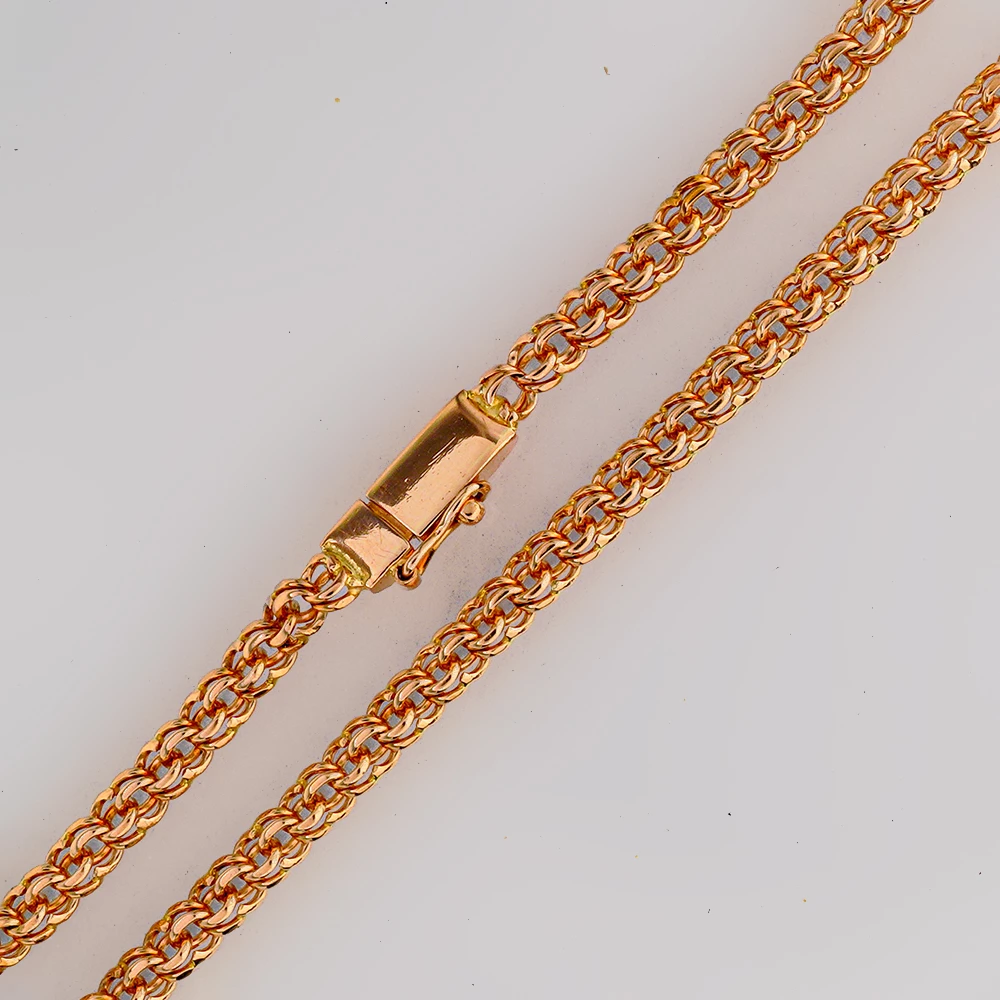 Браслет из красного золота 585 пробы