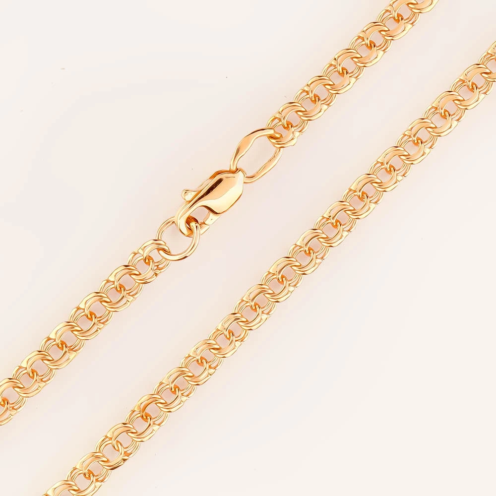 Браслет из красного золота 585 пробы