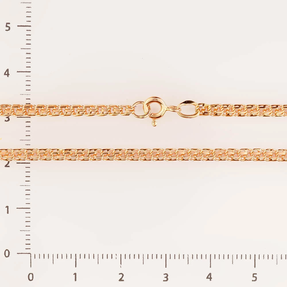 Браслет из красного золота 585 пробы