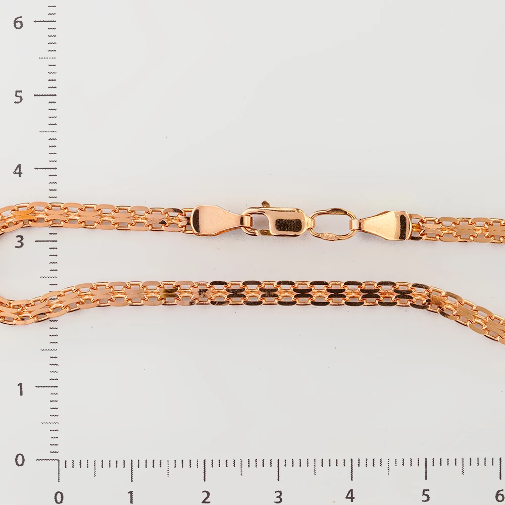 Браслет из красного золота 585 пробы