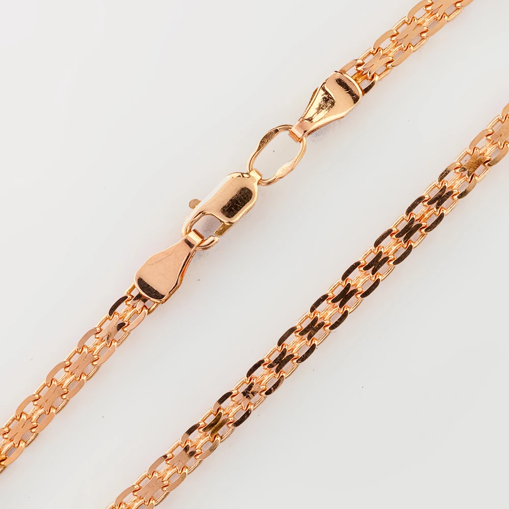 Браслет из красного золота 585 пробы