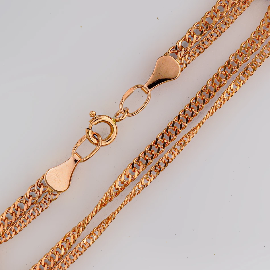 Браслет из красного золота 585 пробы