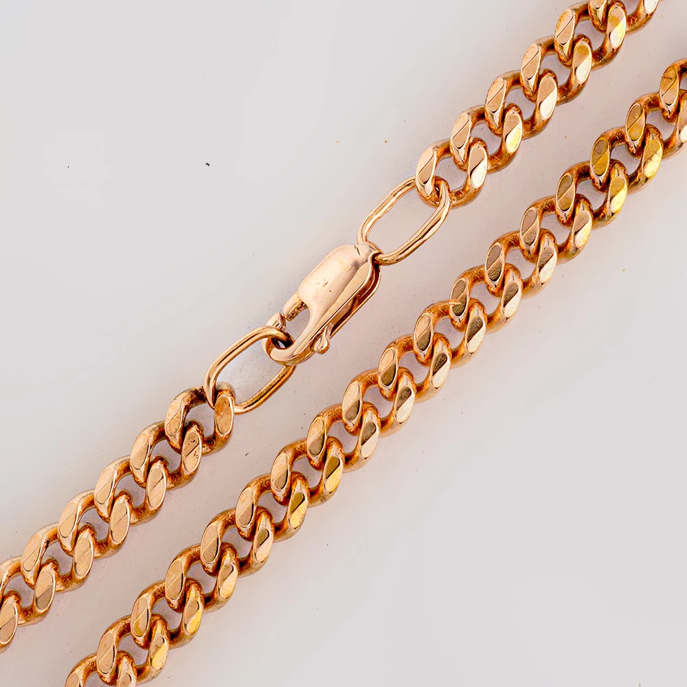 Браслет из красного золота 585 пробы