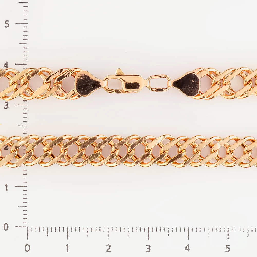 Браслет из красного золота 585 пробы