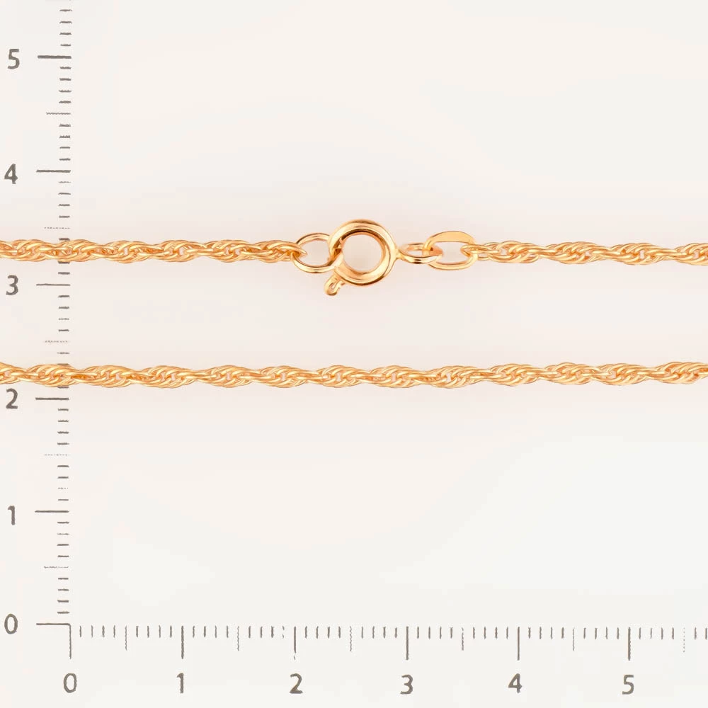 Браслет из красного золота 585 пробы